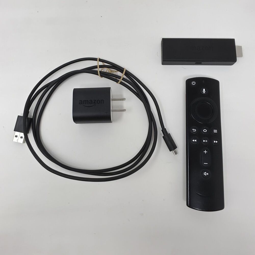 Amazon Fire Stick TV Media Streamer 2nd Generation w/ Alexa Remote LY73PR Tested